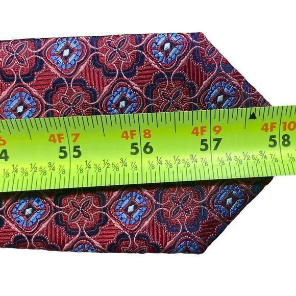 Lot of 2 Jos A Bank Classic Collection Ties Multicolor 100% Silk Handmade - Picture 9 of 10